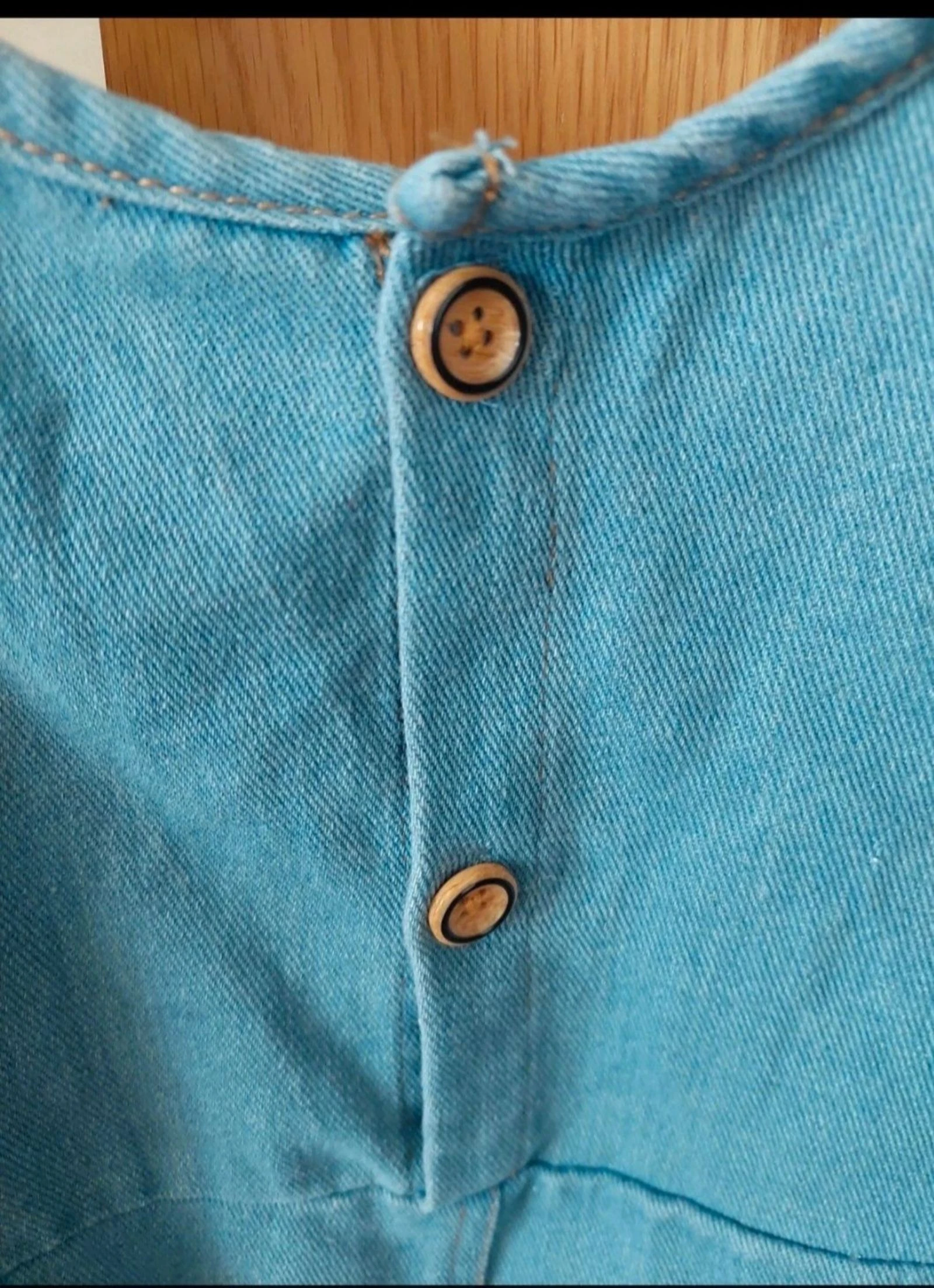 Denim overalls 12/18 months – photo 3